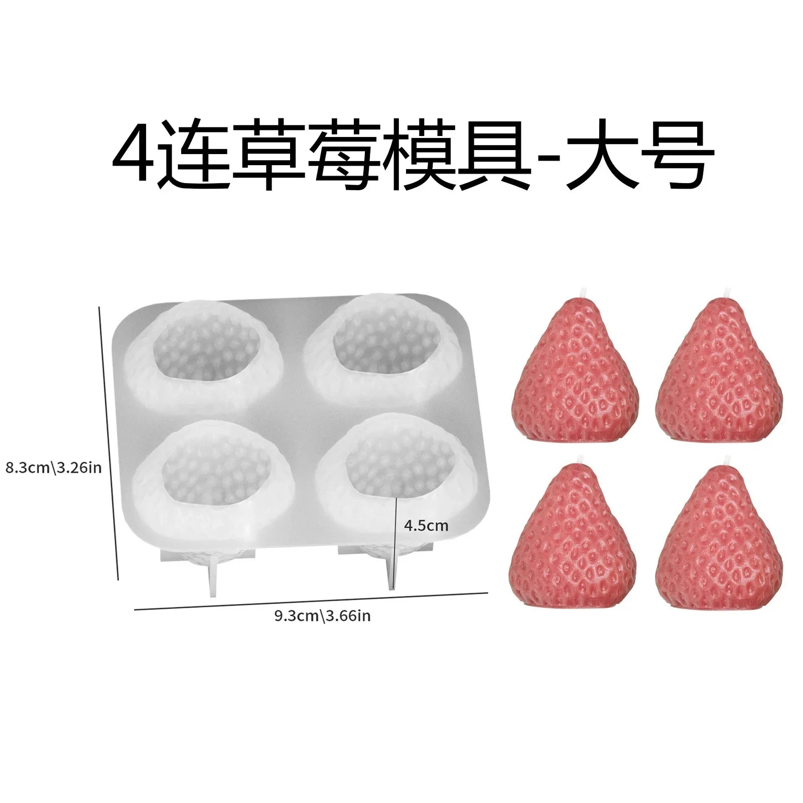 Orange Fruit Candle Mold DIY Strawberry Cake Decor Mold 3D Pumpkin Lemon Scented Candle Plaster Mold Soap Making Home Decor Gift