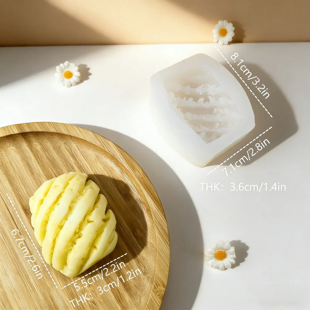 Banana Mango Grape Pineapple Gypsum Silicone Mold Multi-Use For DIY Fruit Candle Wax Mold Plaster Ornament Home Decoration