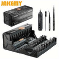 JAKEMY 180 in 1 Magnetic Screwdriver Set - Precision Drill Bits Electric Screwdriver Kit iPhone Glasses Laptop Watch Repair Tool