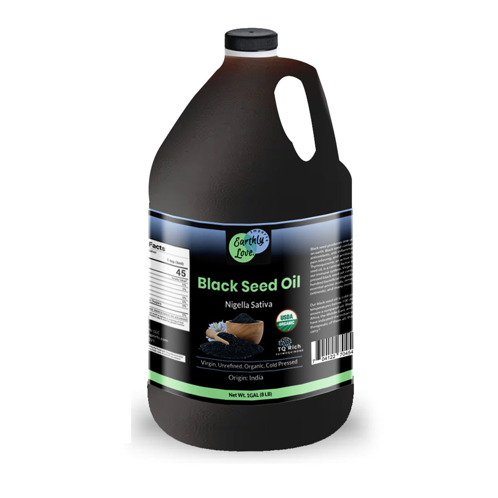 Black Seed Oil (Cold-Pressed, Virgin, Unrefined)