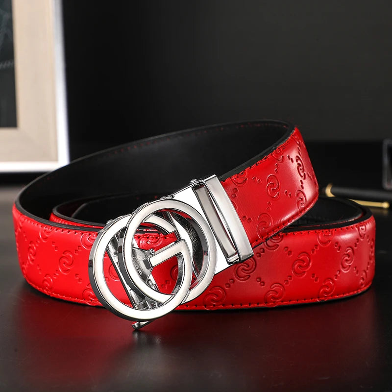 2024 New Luxury Designer Work Belt Men High Quality Male Leather Belt Women brand g Buckle ladies Dress Strap women Jeans Belt