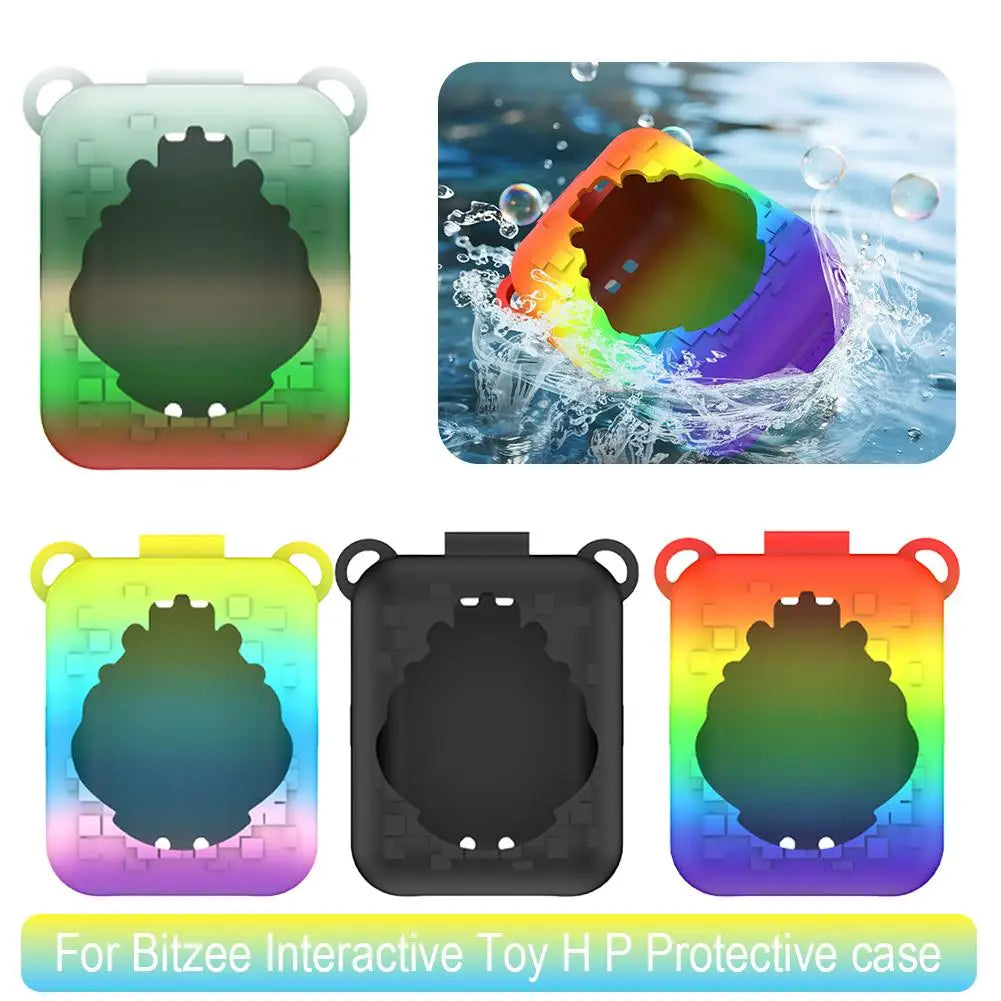 Silicone Protective Cover For Bitzee Interactive Toy H P Electronic Pet Machine With Lanyard Anti Fall Protective Shell Accssory