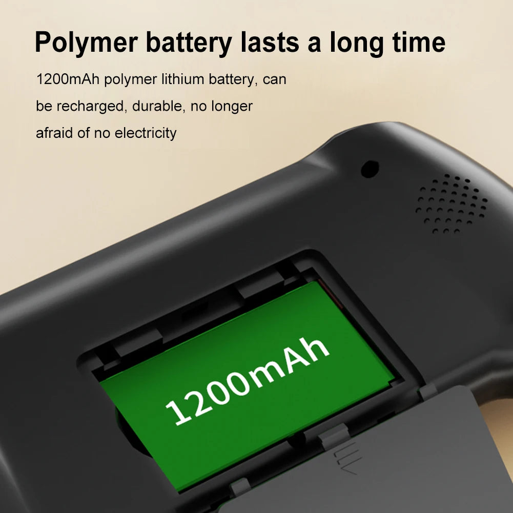 Retro Handheld Game Console 3.5inch LCD Screen Built-in 500 Games Portable Game Console Nostalgic Game Console for Single Player