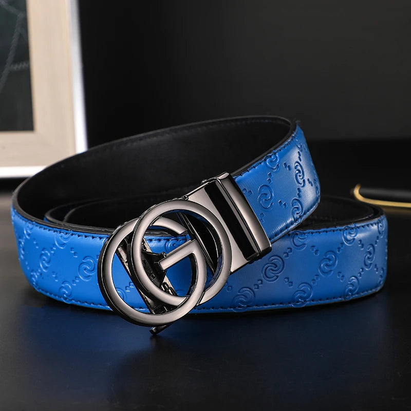 2024 New Luxury Designer Work Belt Men High Quality Male Leather Belt Women brand g Buckle ladies Dress Strap women Jeans Belt