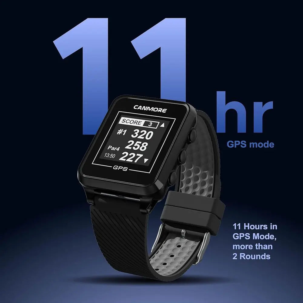 TW353 Gol GPS Watch or Men and Women, High Contrast LCD Display, ree ate Over 41,000 Preloaded Courses Worldwide, Lightweight en