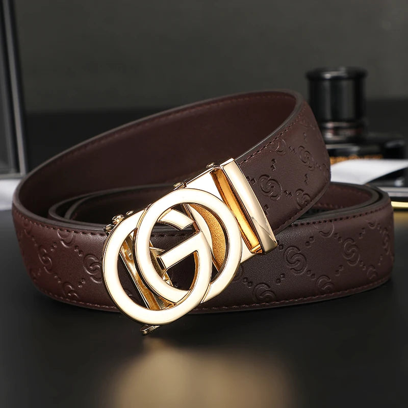 2024 New Luxury Designer Work Belt Men High Quality Male Leather Belt Women brand g Buckle ladies Dress Strap women Jeans Belt