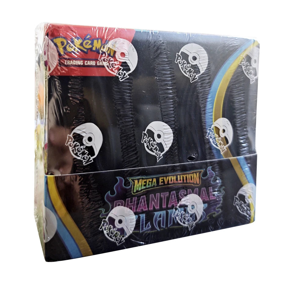 30th Anniversary Edition Newest 324Pcs Pokemon Cards &MEGA EVOLUTION Pokemon Booster Box Collectible Tradiner Card Game