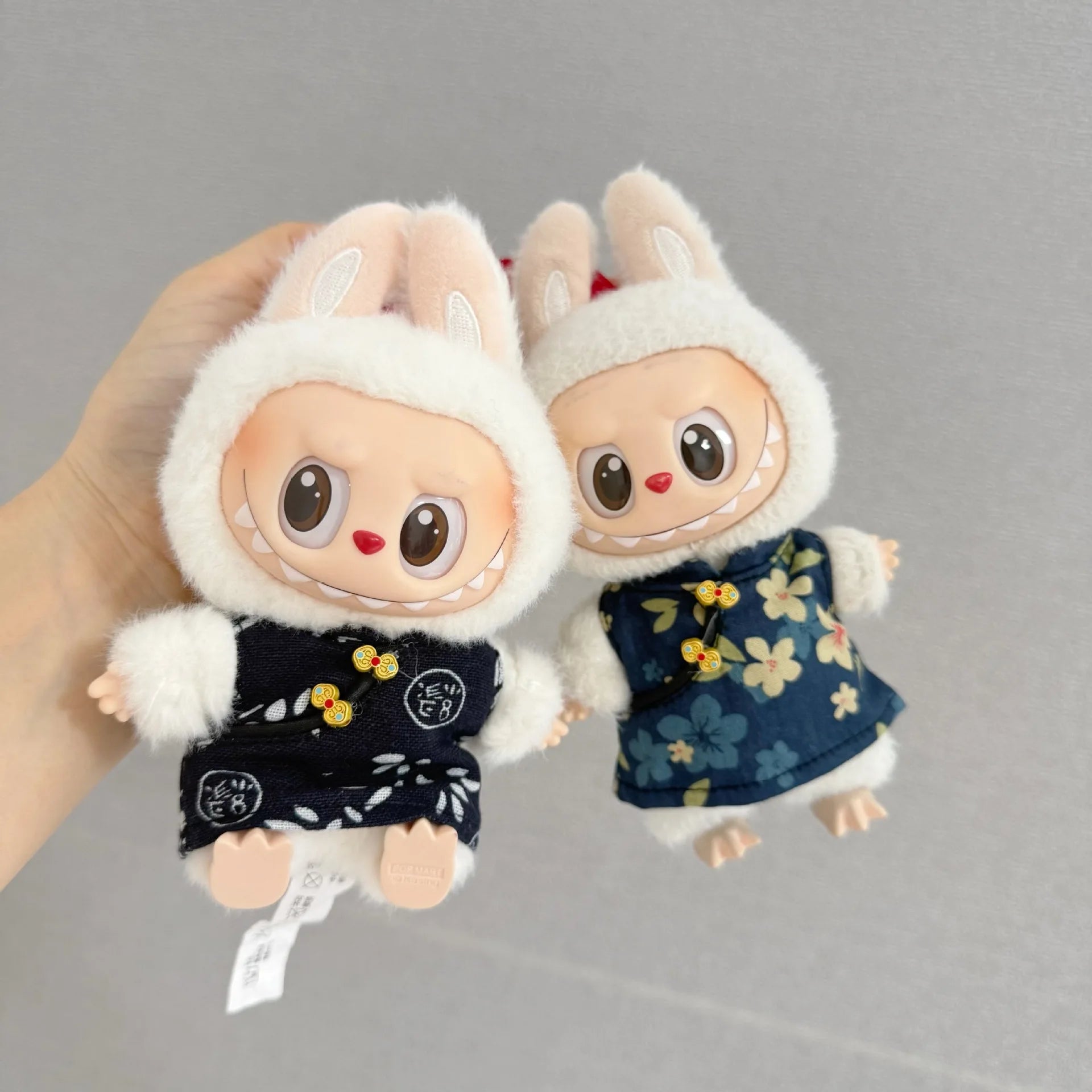 Labubu Clothing Tang Costume Traditional Chinese Garments For Labubu V3 Doll Clothes Outfit Accessories Ropa Labubu