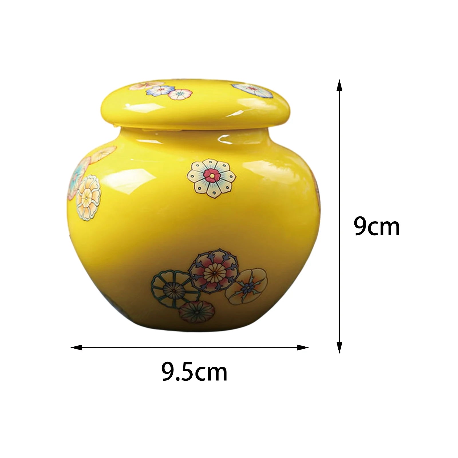 Vintage Bottle Vase Ceramic Ginger Jar with Lid Chinese Classical Decorative Jar Celadon Vase Storage Jars Candy Pots Home Decor