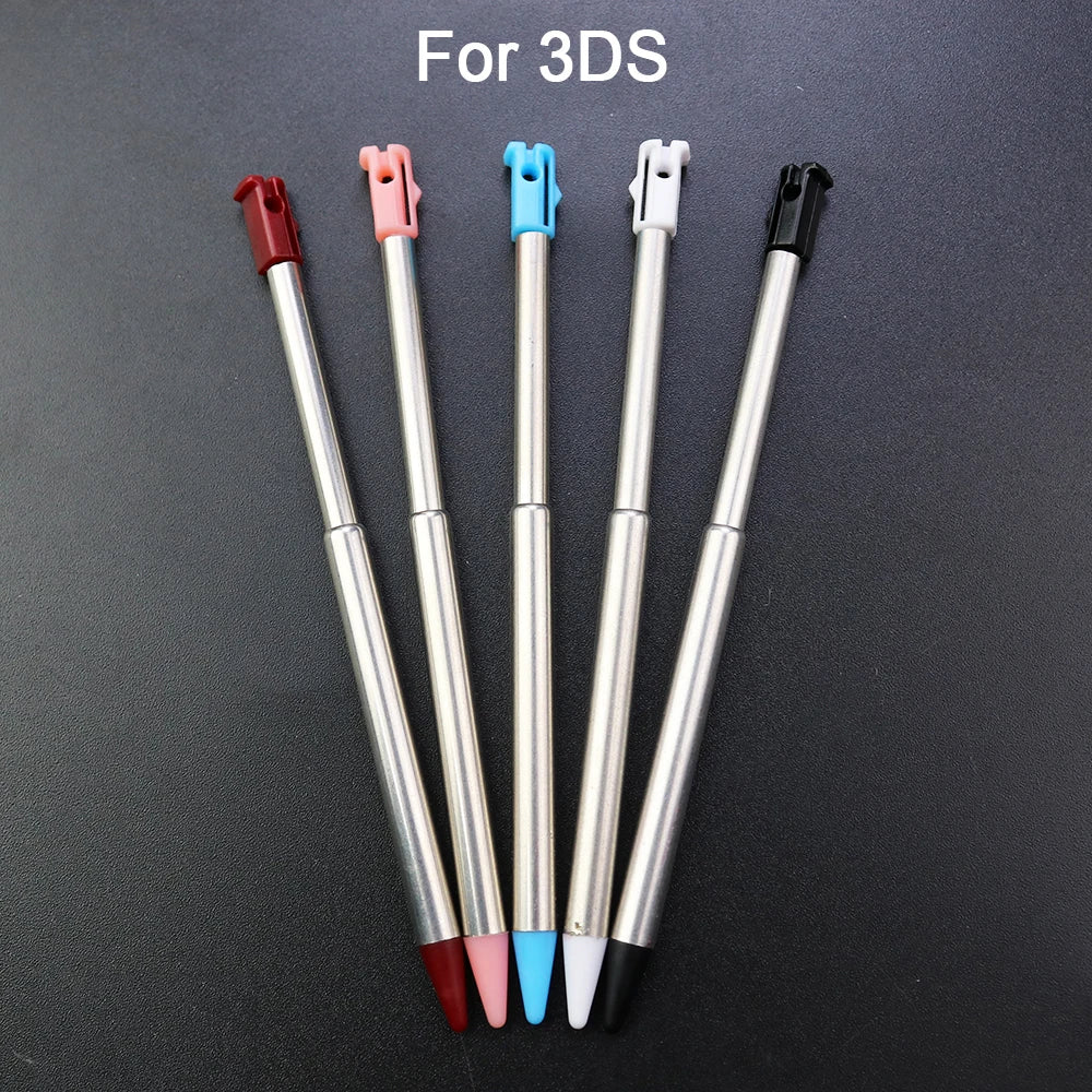 YUXI 1Set Plastic&Metal Touch Screen Stylus Pen Game Console Pen for NDSL NDSi NDS WIIU 2DS 3DS XL LL New 3DSXL LL New 2DSXL