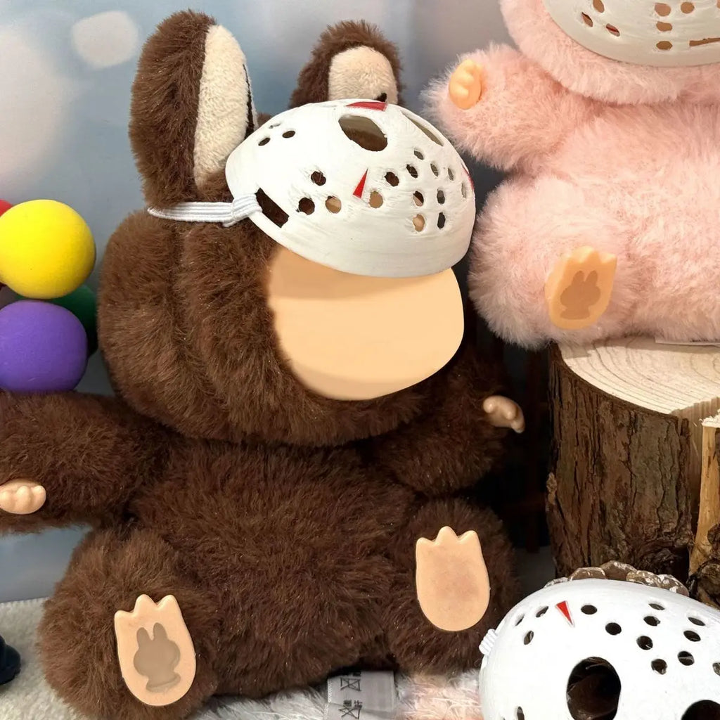 Cute Mask For 17cm Labubu Mask Doll Accessories V1 V2 V3 Doll Mini Mask Accessories Gift For Doll