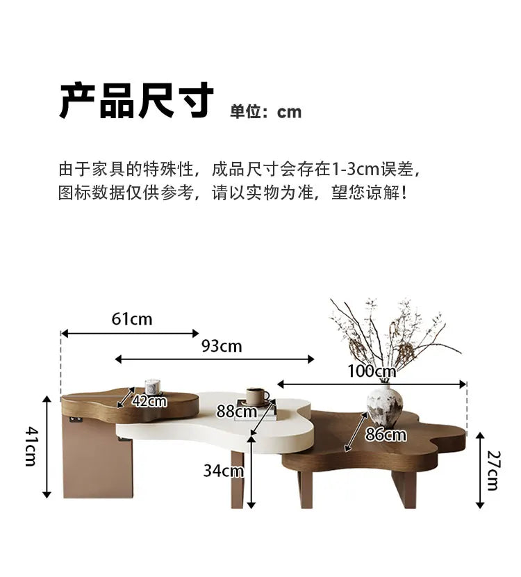 Vintage Unique Coffee Table Elegant Beauty Classic Artistic Coffee Table Ornate Aesthetic Meubles De Maison Furniture Home