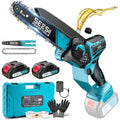 SEESII 6&8'' Brushless Electric Chainsaw 1000W Cordless Electric Saw Woodworking Garden Pruning Tools For Makita 18V Battery Pin