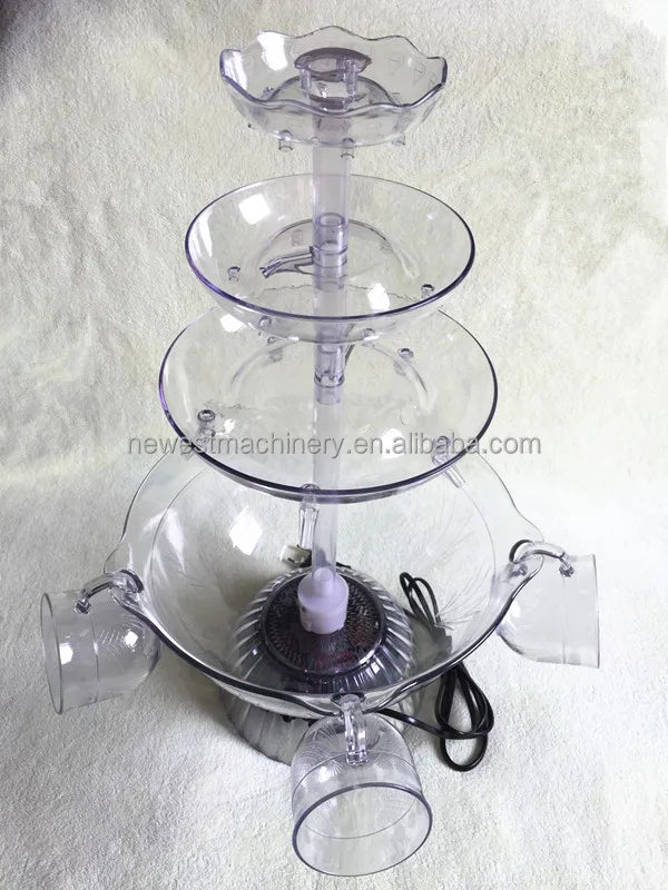 Premium Electric Beverage Fountain Drink Fountain AS Decanter for Parties