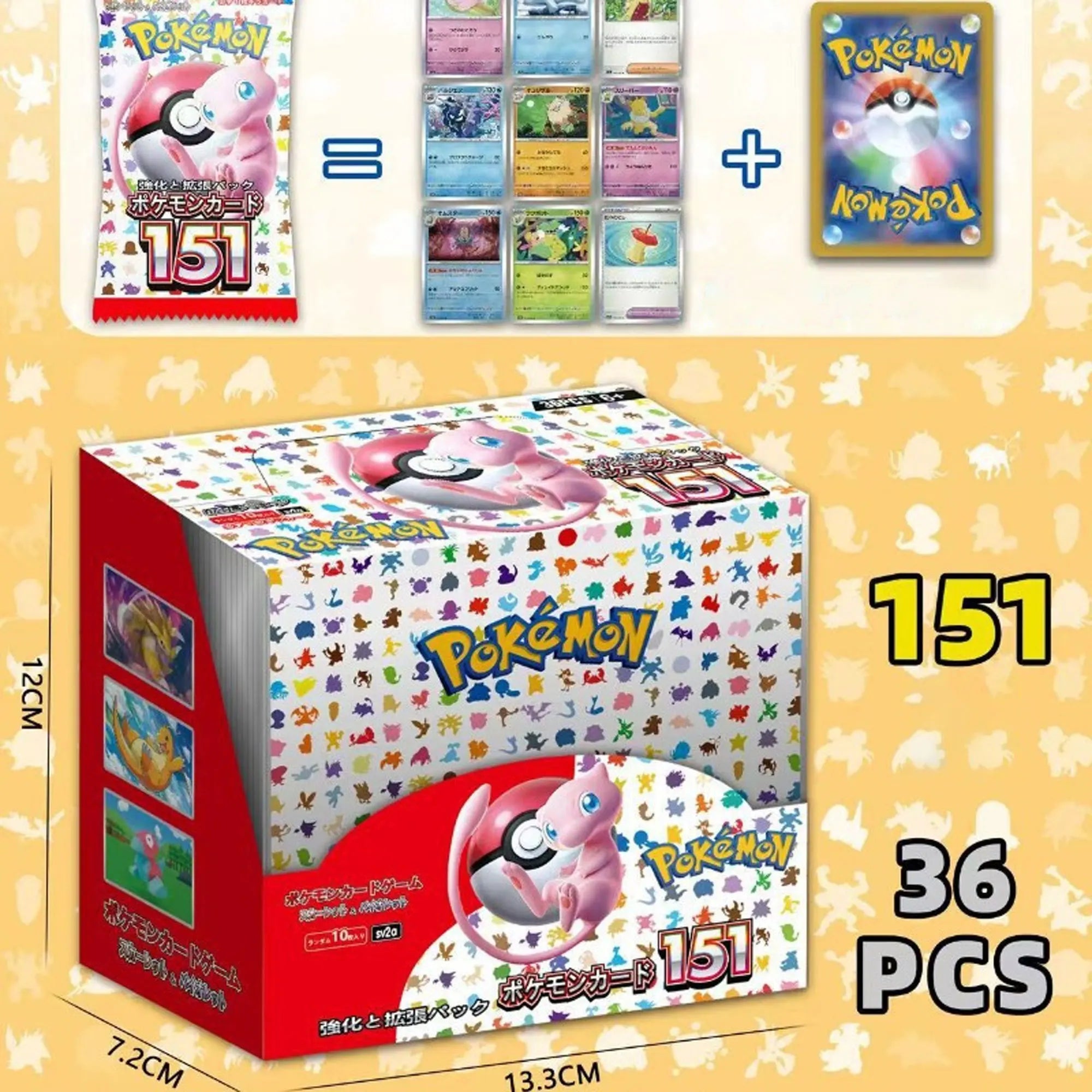 360pcs/1boxPokemon Pok é mon Card Pack, Battle Game Cards, Pok é mon Flash Card Collection Cards