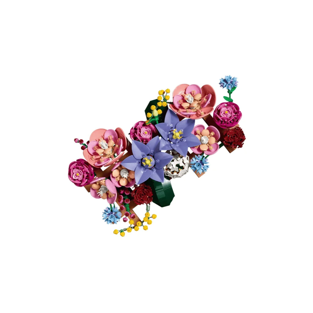 2026New Botanicals Flower Wall Set Creative Romantic Building Blocks Flowers Bouquet Model Bricks Set Home Decoration Toys