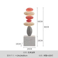 Home Decor Large Imitation Stone Floor Decoration Living Room Sofa TV Cabinet Home Decoration Creative Housewarming Gift