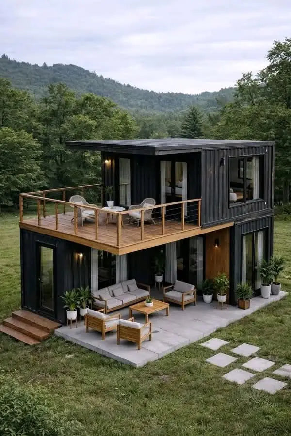 20ft Luxury Casa Contenedor Tiny House Prefabricated Living Container House Prefab Container Houses Mobile Home for Hotel Villa