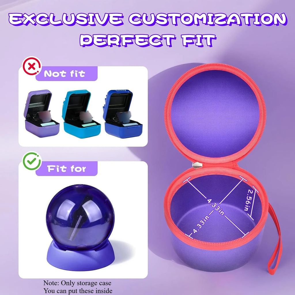 Case for Bitzee Interactive Hamster Ball Toys, Magicals Digital Pet Travel Bag, Carrying Box for Hamster Ball and Stand, Stockin