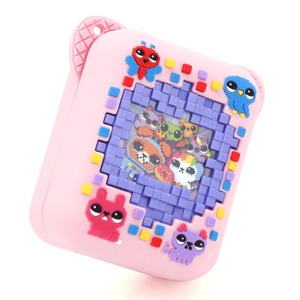 For Bitzee Digital Pet Protective Case With Lanyard Silicone Protective Cover Shockproof Storage Bag Portable EVA Carrying Case