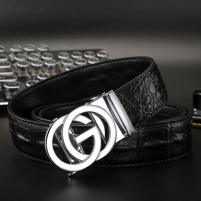 2024 New Luxury Designer Work Belt Men High Quality Male Leather Belt Women brand g Buckle ladies Dress Strap women Jeans Belt