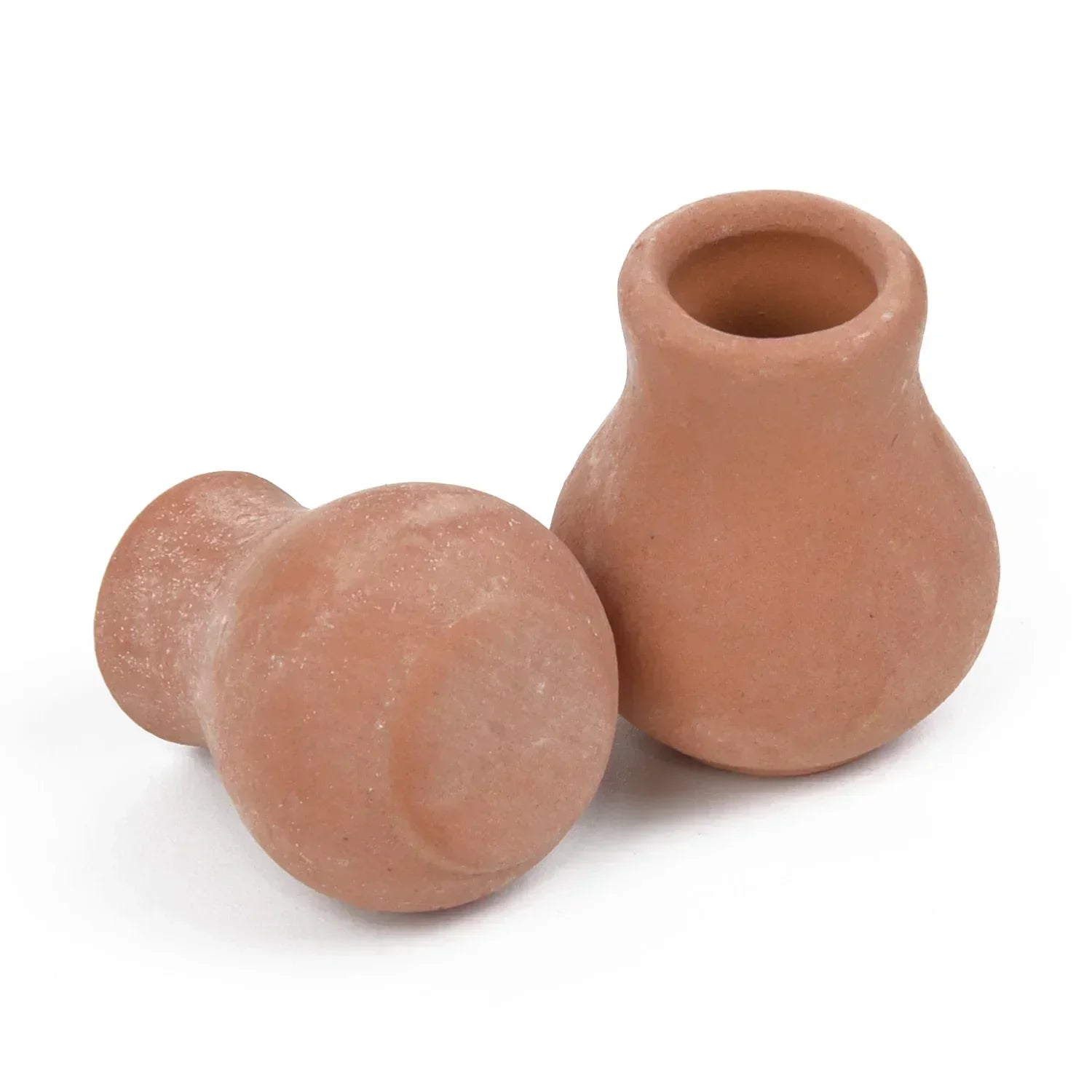 2PCS Mini Terracotta Pot Clay Ceramic Pottery Clay Plant Pot Planter Flower Pots Succulent Nursery Pots Plants Crafts For Garden