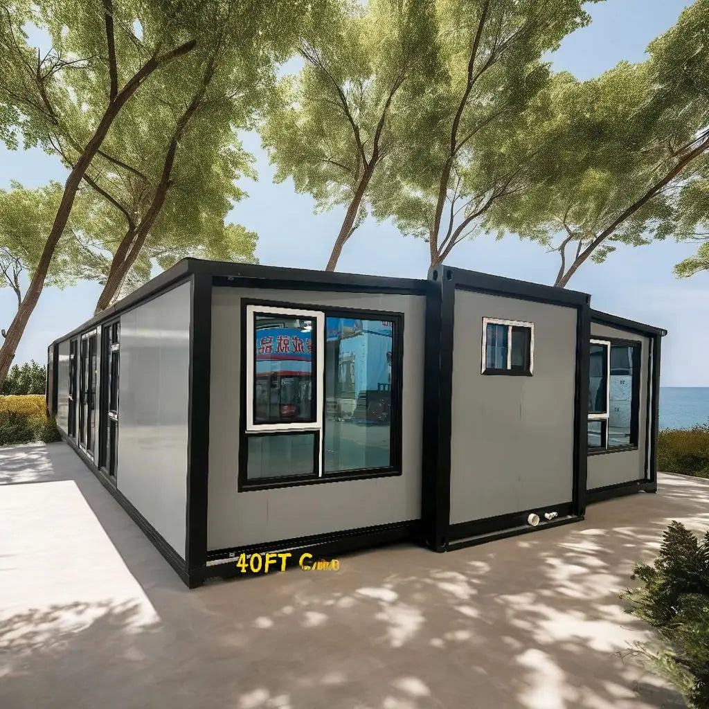 China Prefab Tiny Homes Luxury Mobile Folding House Container Prefabricated Tiny House 3 Bedrooms Expandable Container House