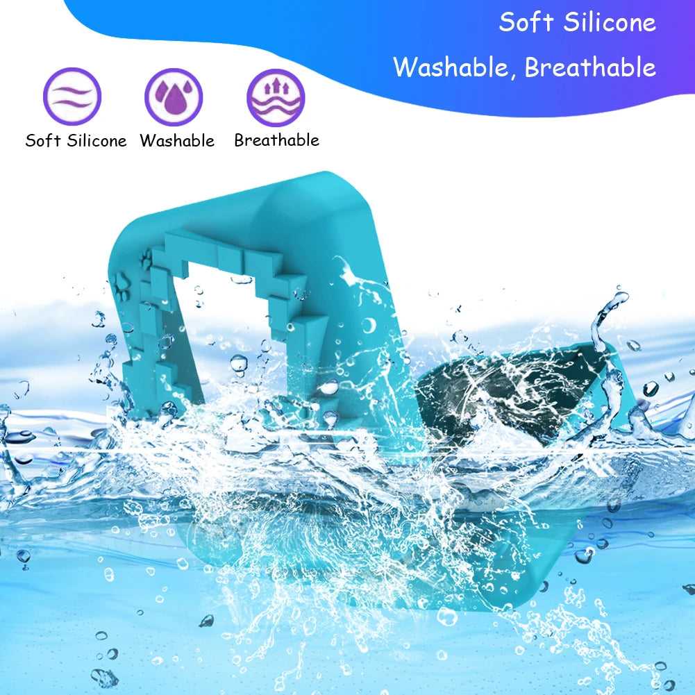 3D Cartoon Cute Silicone Carry Case for Bitzee Interactive Toy Digital Pet Washable Protective Cover Shockproof with Lanyard