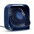 Mini Portable Fan USB Desk Fan Table Strong Airflow &Quiet Operation 3 Speed Wind 360°Rotatable Standing fans for room Home