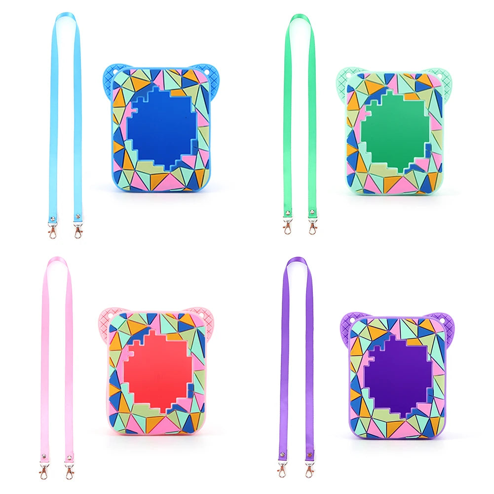 Case for Bitzee Magicals Digital Pet Silicone Protective Cover with Neck Lanyard Magicals Interactive Toy 3D Printed Protector