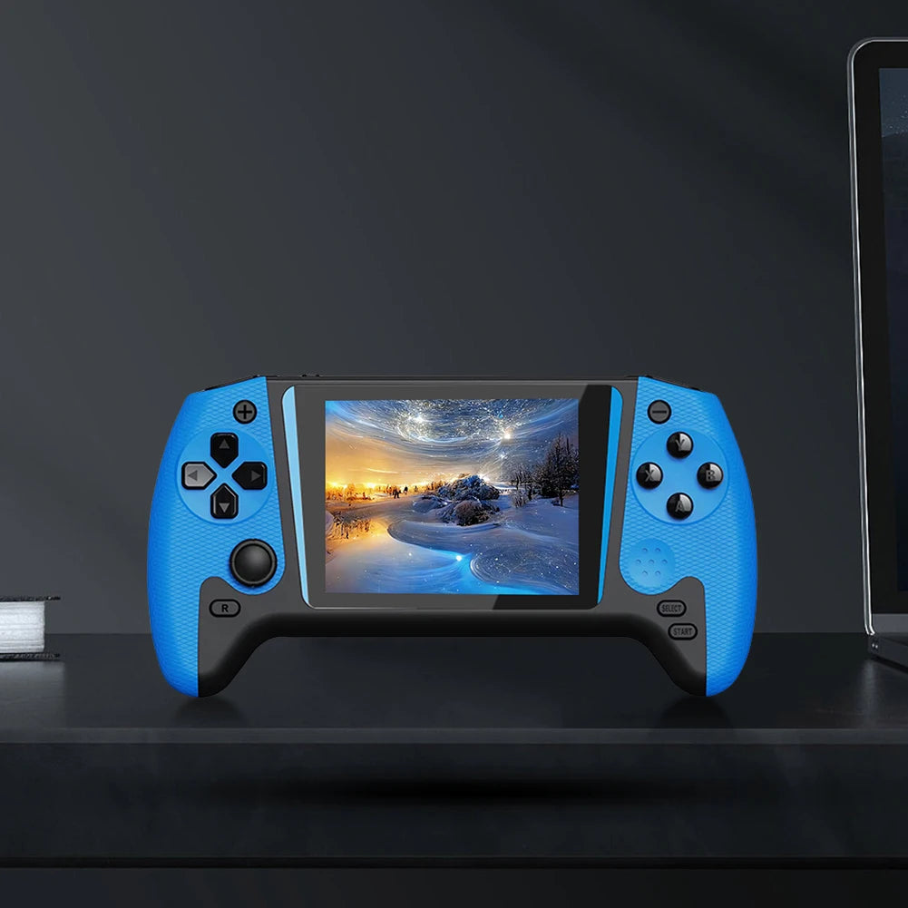 Retro Handheld Game Console 3.5inch LCD Screen Built-in 500 Games Portable Game Console Nostalgic Game Console for Single Player