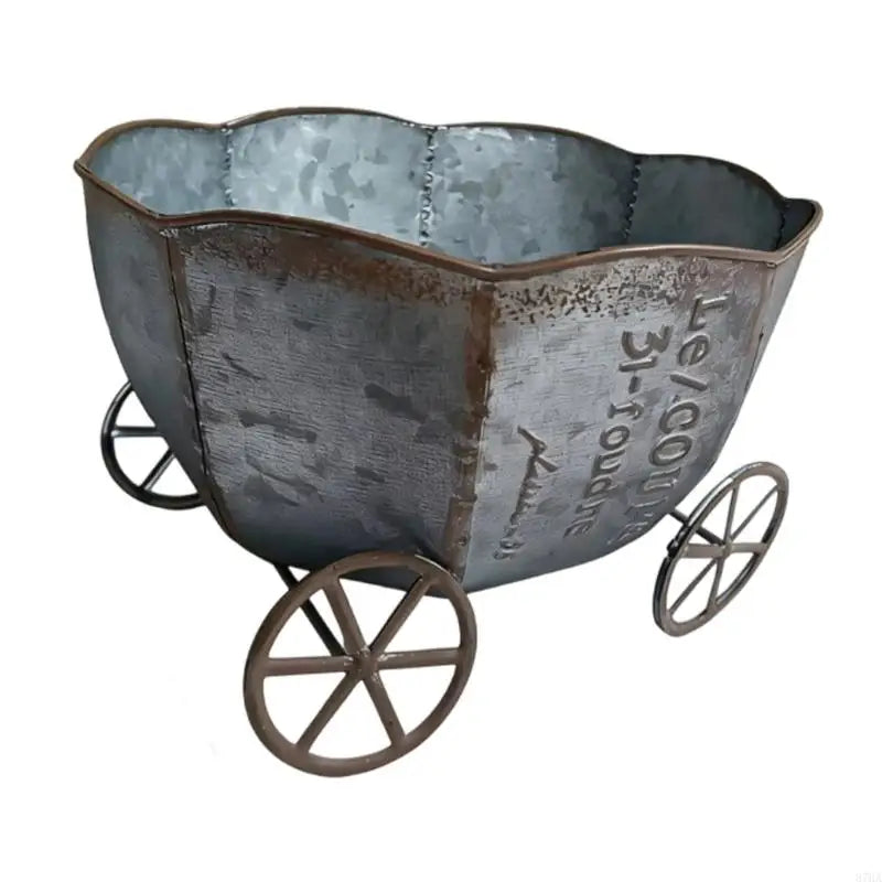 Classical Wrought Iron Creative Flower Pot Home Furnishing Outdoor Gardening Metal Flower Pot Courtyard Garden Decoration 87HA