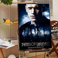 1PC TV P-Prison Break Poster Sticky Wall Art Printing Waterproof Home Living Bed Room Bar Aesthetic Decor