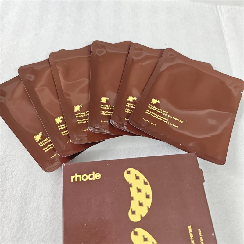 Rhode×The Biebers Limited Edition Lip Gloss Facial Pimple Patch Caffeine Cream Mask Banana Peel Eye Patch Moisturizing Treatment