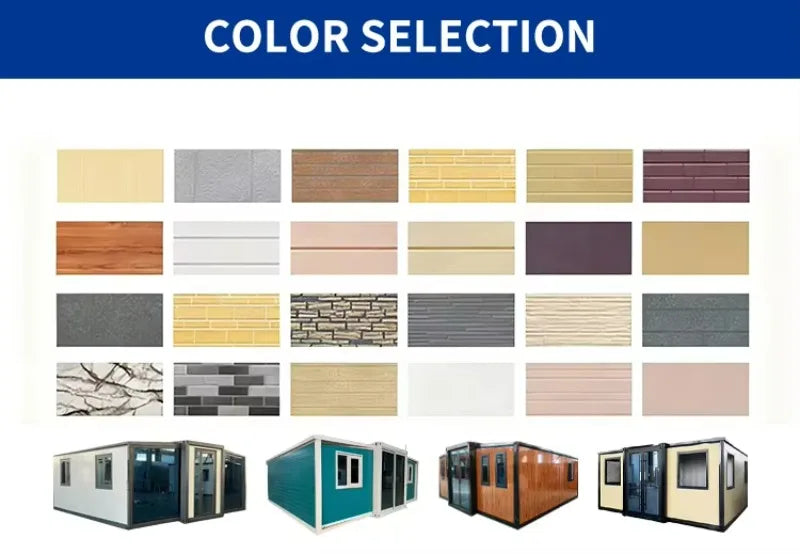 Expandable Container House  Modular Movable House Australia 20ft 40ft  Prefabricated Casas Prefab Tiny Homes