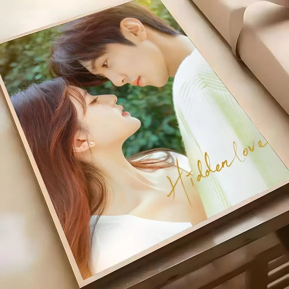 Hot Ty H-Hidden Love Poster Poster Waterproof HD Wall Art Decal Self-Adhesive Aesthetic Decor For Home Living