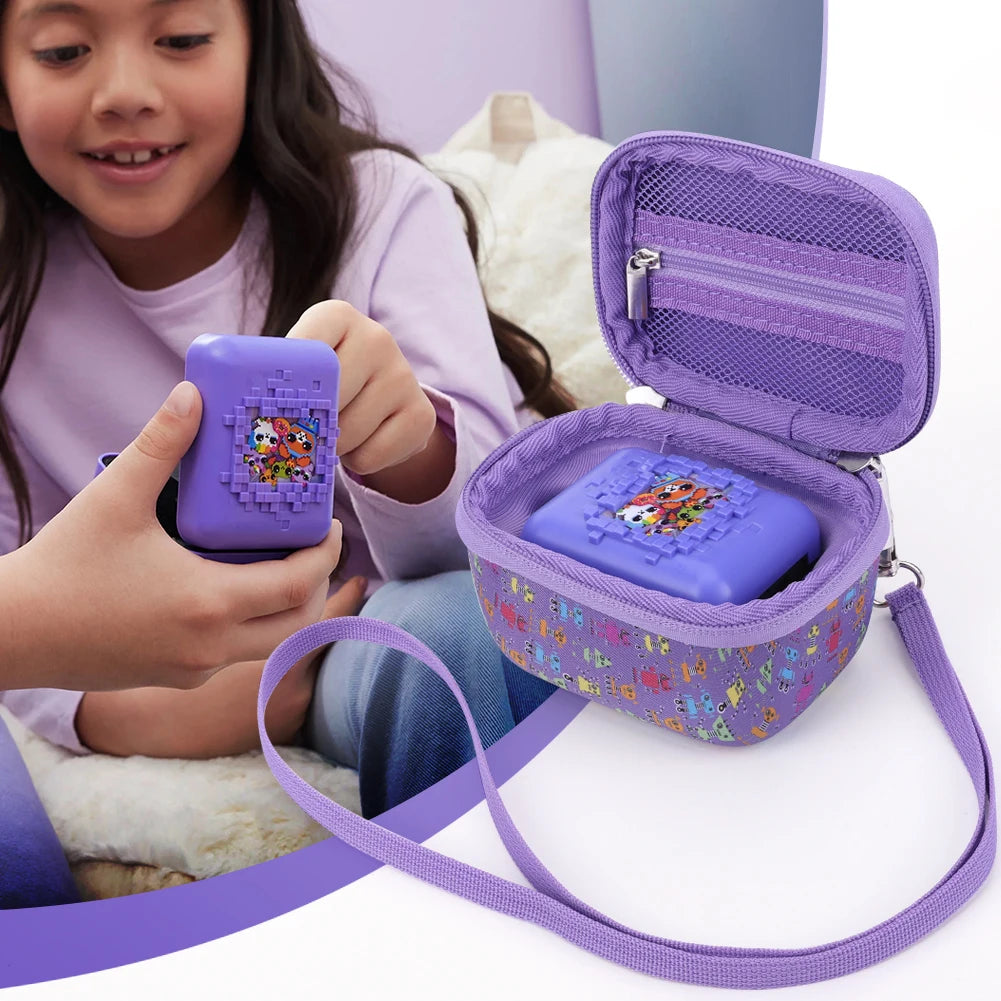 Carrying Bag For Bitzee Digital Pet Protective Case Portable Virtual Electronic Pet Game Console Storage Bag Gaming Accessories