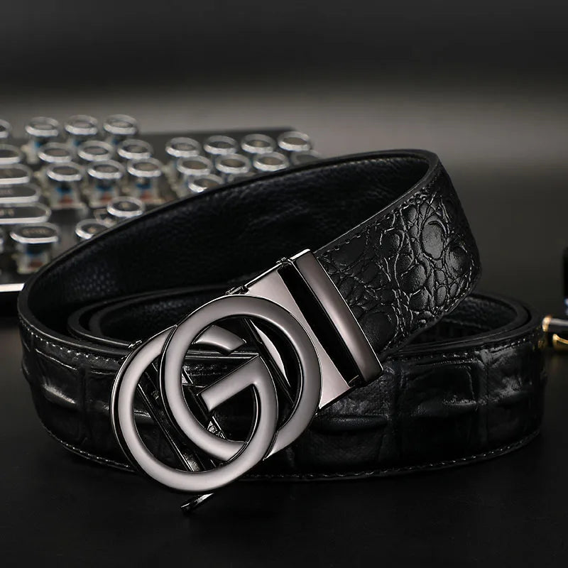 2024 New Luxury Designer Work Belt Men High Quality Male Leather Belt Women brand g Buckle ladies Dress Strap women Jeans Belt