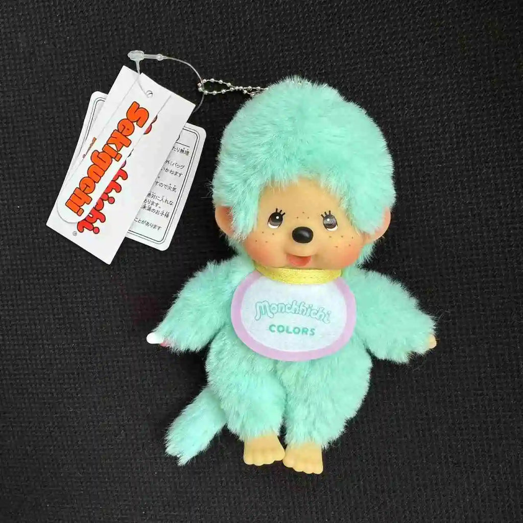 2025 Original 13cm Monchichi Cute And Fun Colorful Hair Basic Classic Pendant Model Toy Soft Children Adult Birthday Kid Gifts