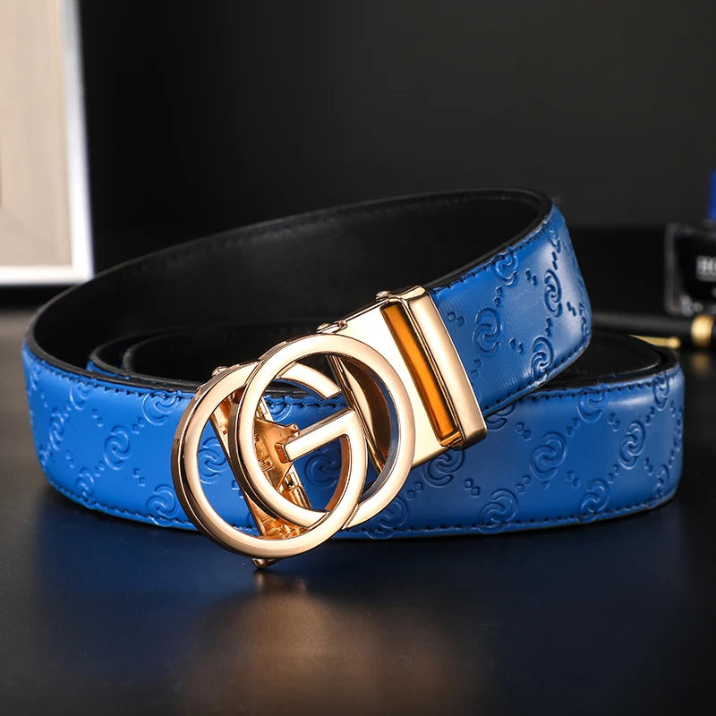 2024 New Luxury Designer Work Belt Men High Quality Male Leather Belt Women brand g Buckle ladies Dress Strap women Jeans Belt
