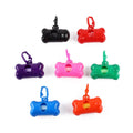 Bone Shaped Pet Garbage Bag Dispenser for Dogs Carrying Cleaning Supplies When Going Out