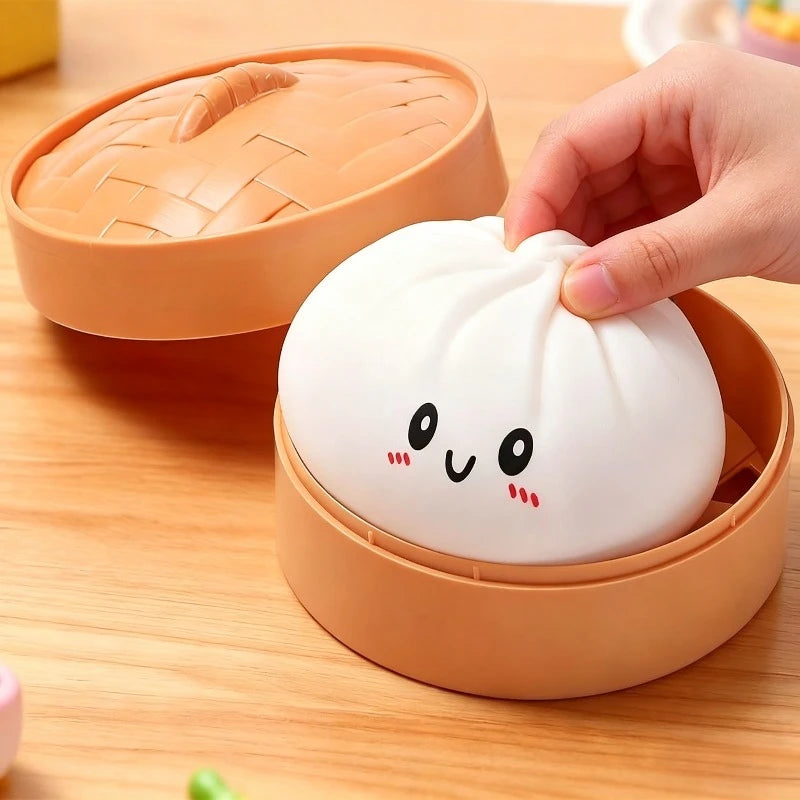 15cm Colorful Dumpling Squishes Stress Balls Reusable Low Rebound Decompression Dough Ball Unique Home Decoration Birthday Gift