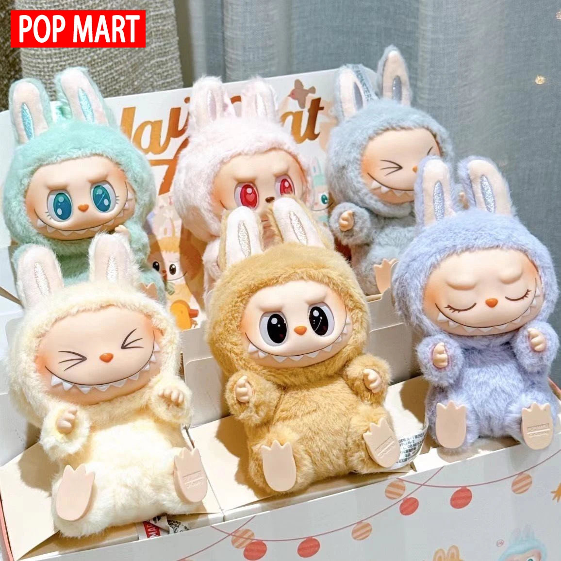 Genuine Labubu Doll - Have a Seat. It's the Perfect Gift for Family Friends and Lovers.
