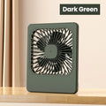 Desk Fan Portable Mini USB Rechargeable Fan Ultra Quiet Suitable For Home Desk Office Student Dormitory Computer Summer