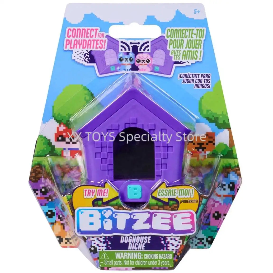Original Bitzee Magicals Interactive Digital Elf Electronic Pet Game Machine Toys Peripheral Pet Feeding Kids Touch Smart Gifts