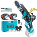 Seesii 6&8'' Brushless Cordless Electric Saw 1000W Electric Chainsaw Woodworking Garden Pruning Tools For Makita 18V Battery Pin