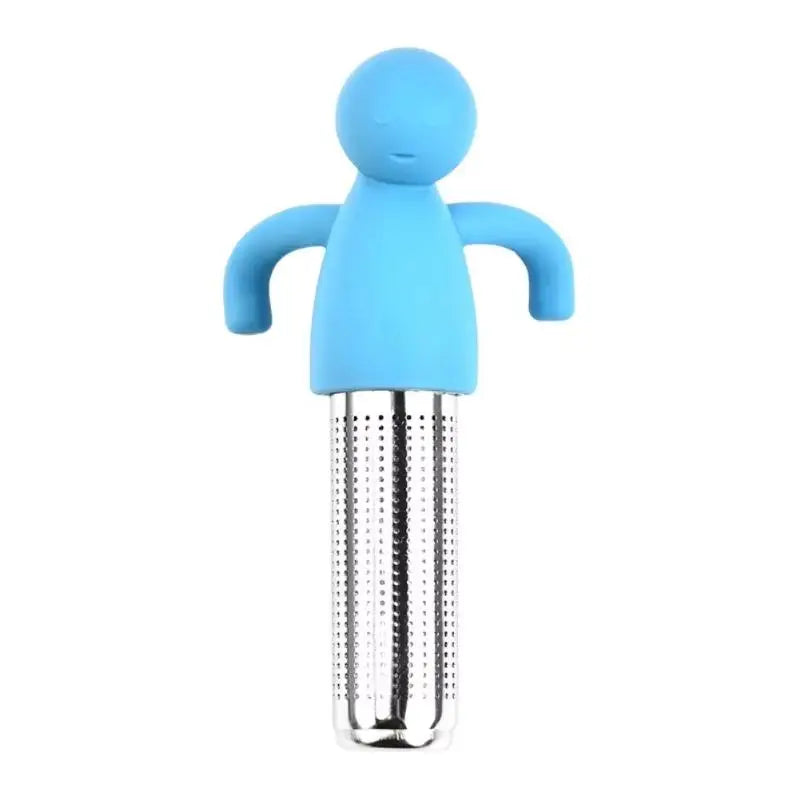 Tea Infuser Kitchen Home Use Reusable Tea Set Accessories Stainless Steel Creative Human-shaped