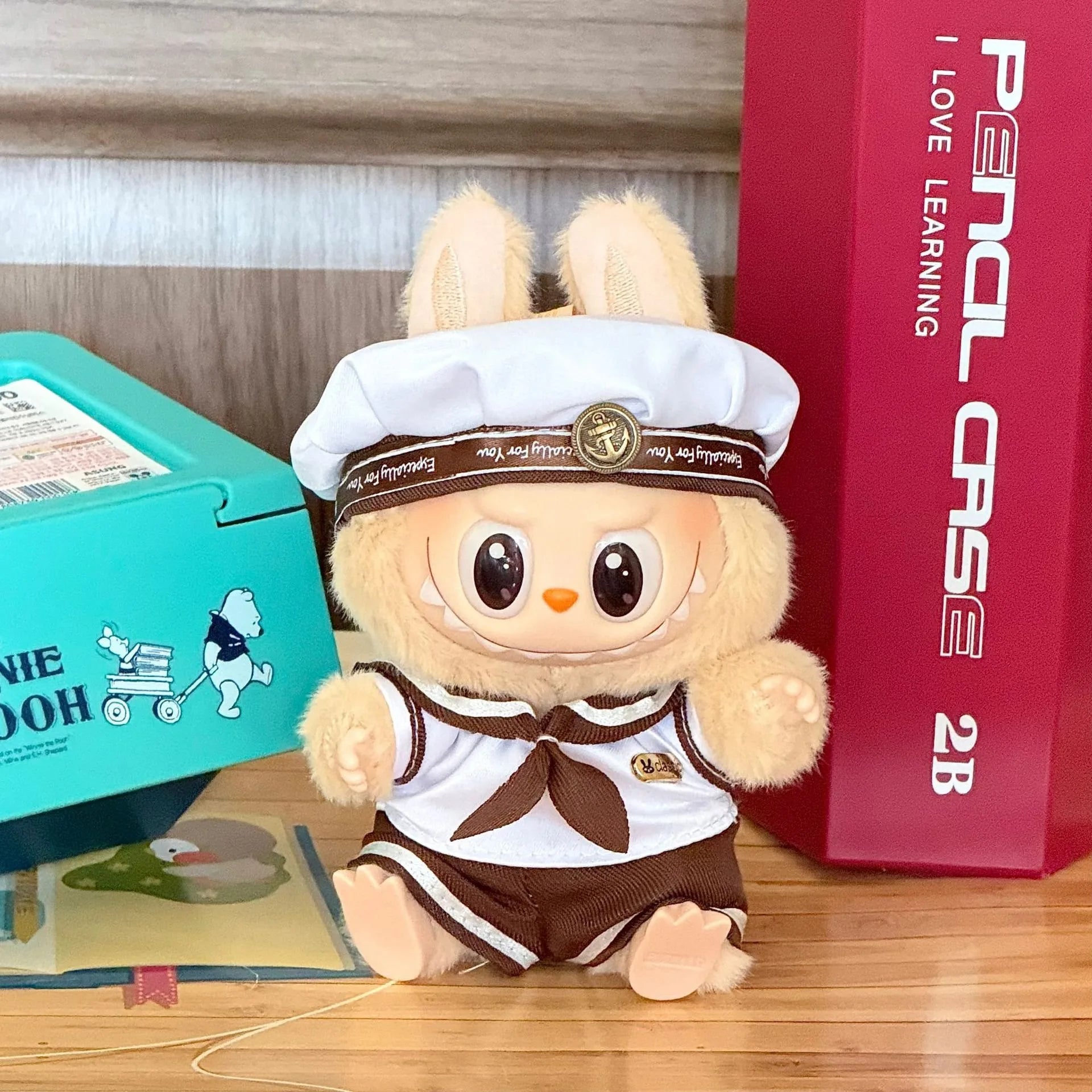 Labubu Clothes 15cm Labubu Stylish Outfit Clothes Cute Dress Up Casual Set Labubu Outfit Accessories