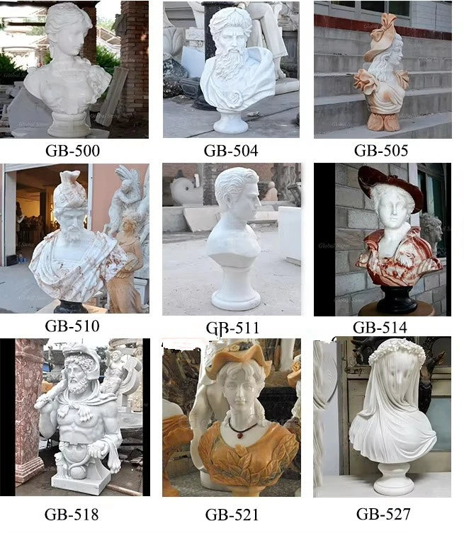 Outdoor Modern European Design Water Fountain Hand Carved Travertine Statue for Villas Hotels Garden Products