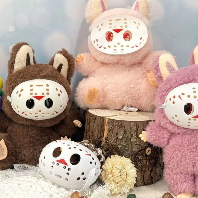 Cute Mask For 17cm Labubu Mask Doll Accessories V1 V2 V3 Doll Mini Mask Accessories Gift For Doll